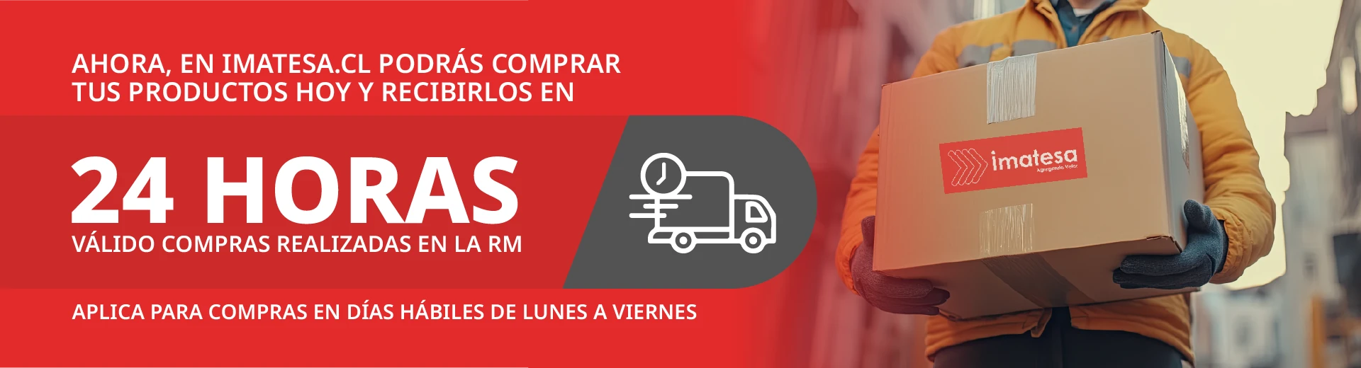 Envío 24 horas solo para RM